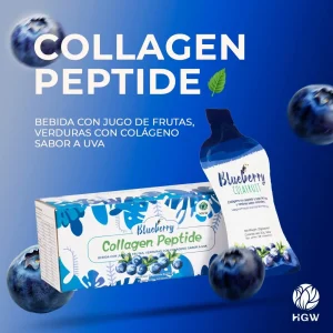 Péptido de colágeno de arándano