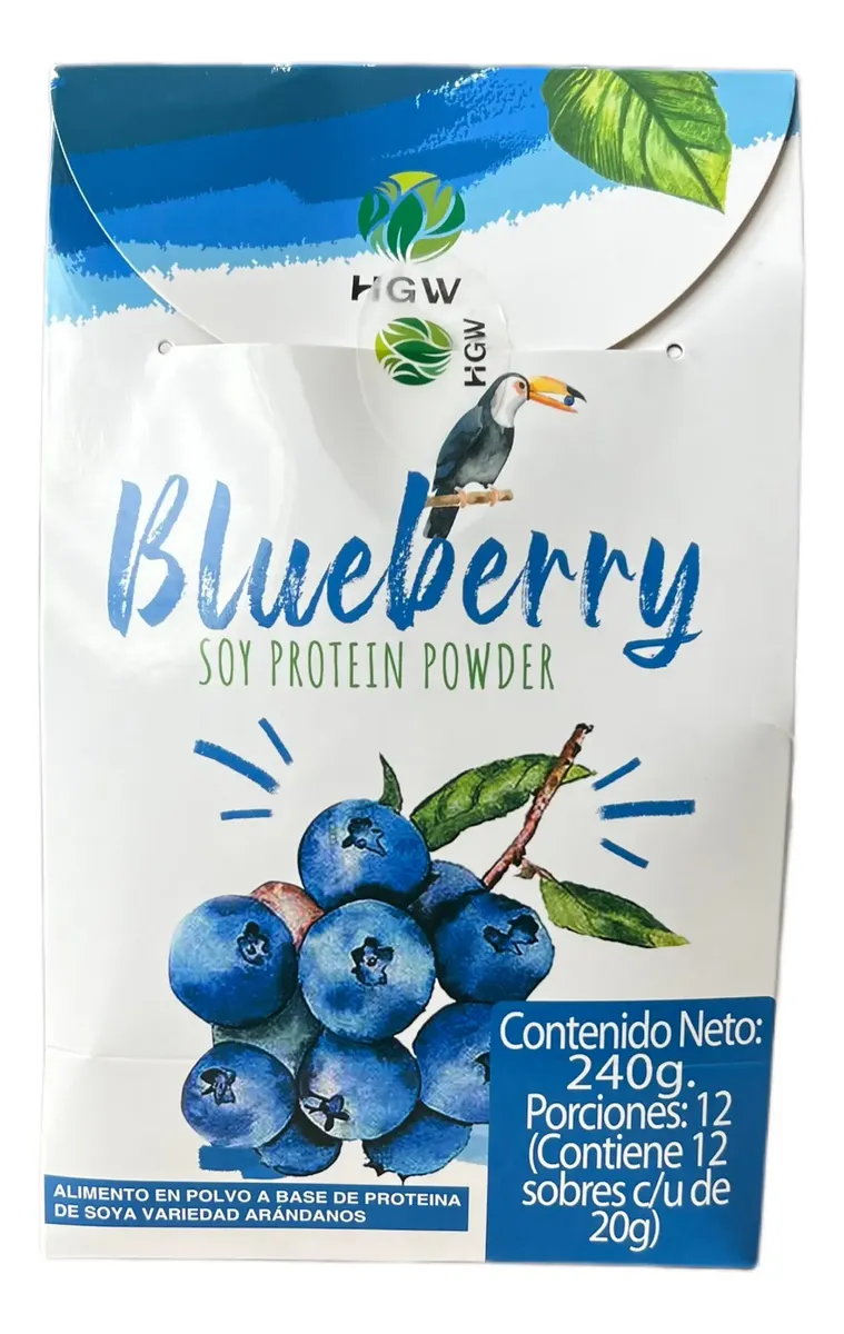 Proteína de soja con arándanos en polvo - Imagen 4