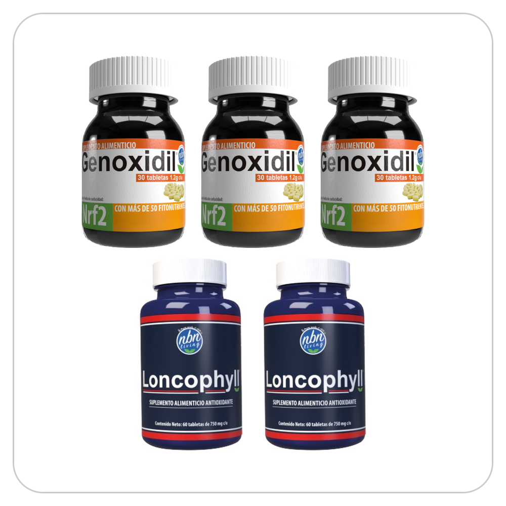 GENOXIDIL (3) Y LONCOPHYLL (2) 5 PACK
