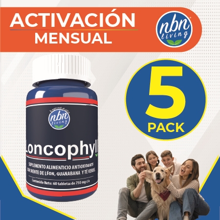 LONCOPHYLL TABLETAS 5 PACK