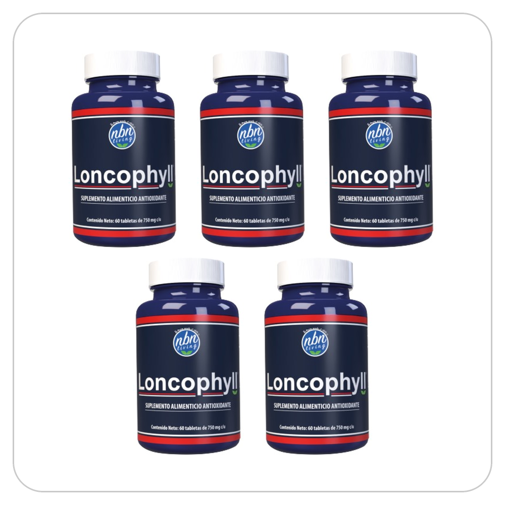 LONCOPHYLL TABLETAS 5 PACK